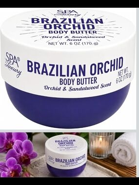 Tik Tok Viral Brazilian Orchid Body Butter - Purple/White